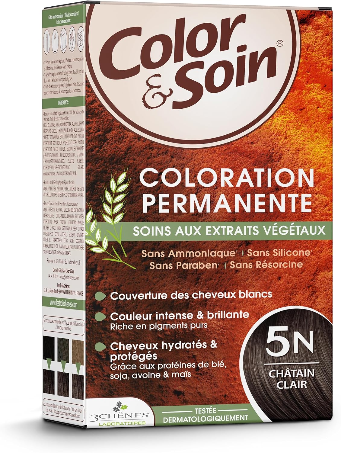Les 3 Chênes COLOR SOIN 5N GÜN IŞIĞI KESTANE