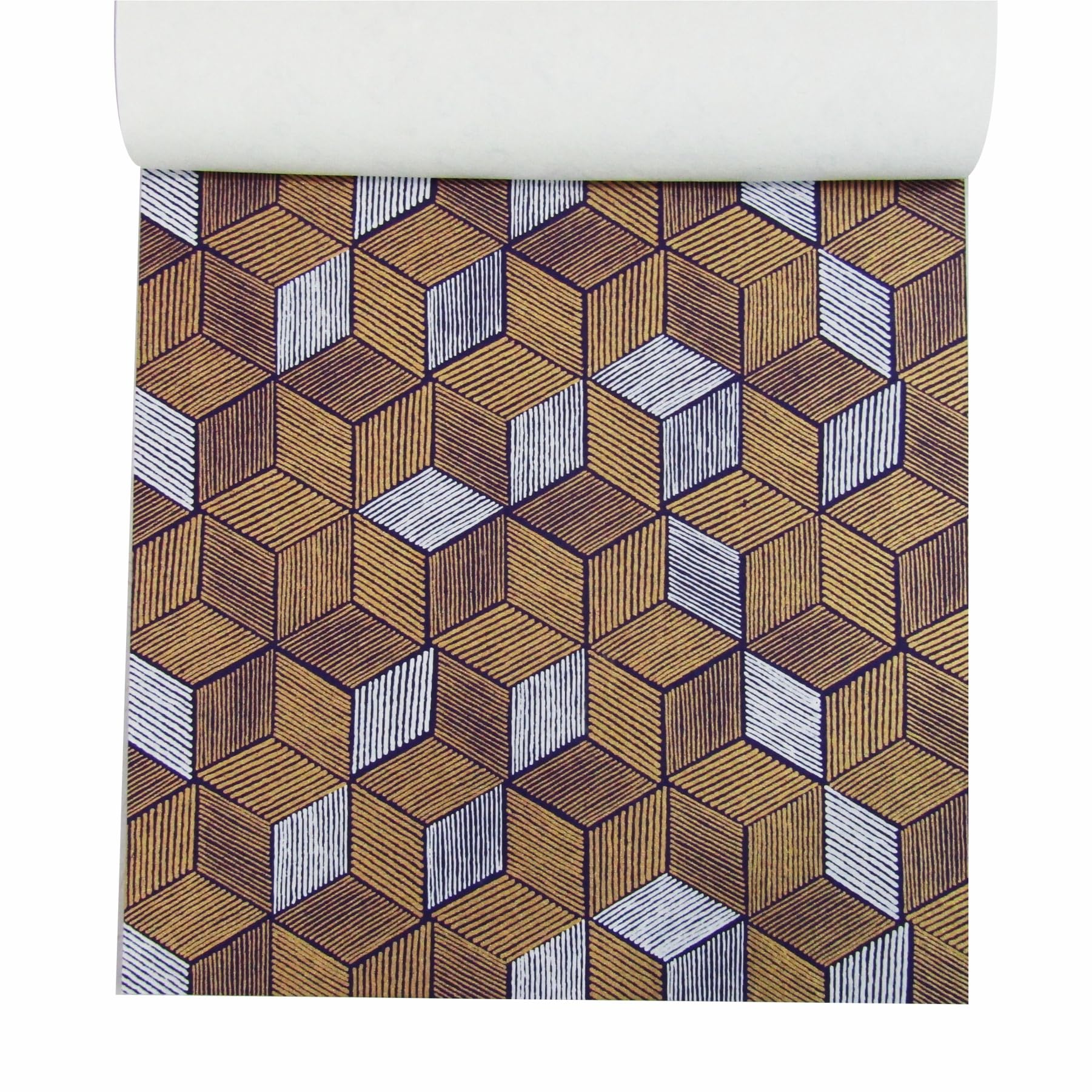 Paperhues Colección de patrones geométricos scrapbook papeles 12x12" Pad 24 hojas