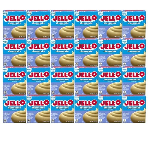 Jell-O Sugar Free Cheesecake Instant Pudding Mix (1 oz Boxes