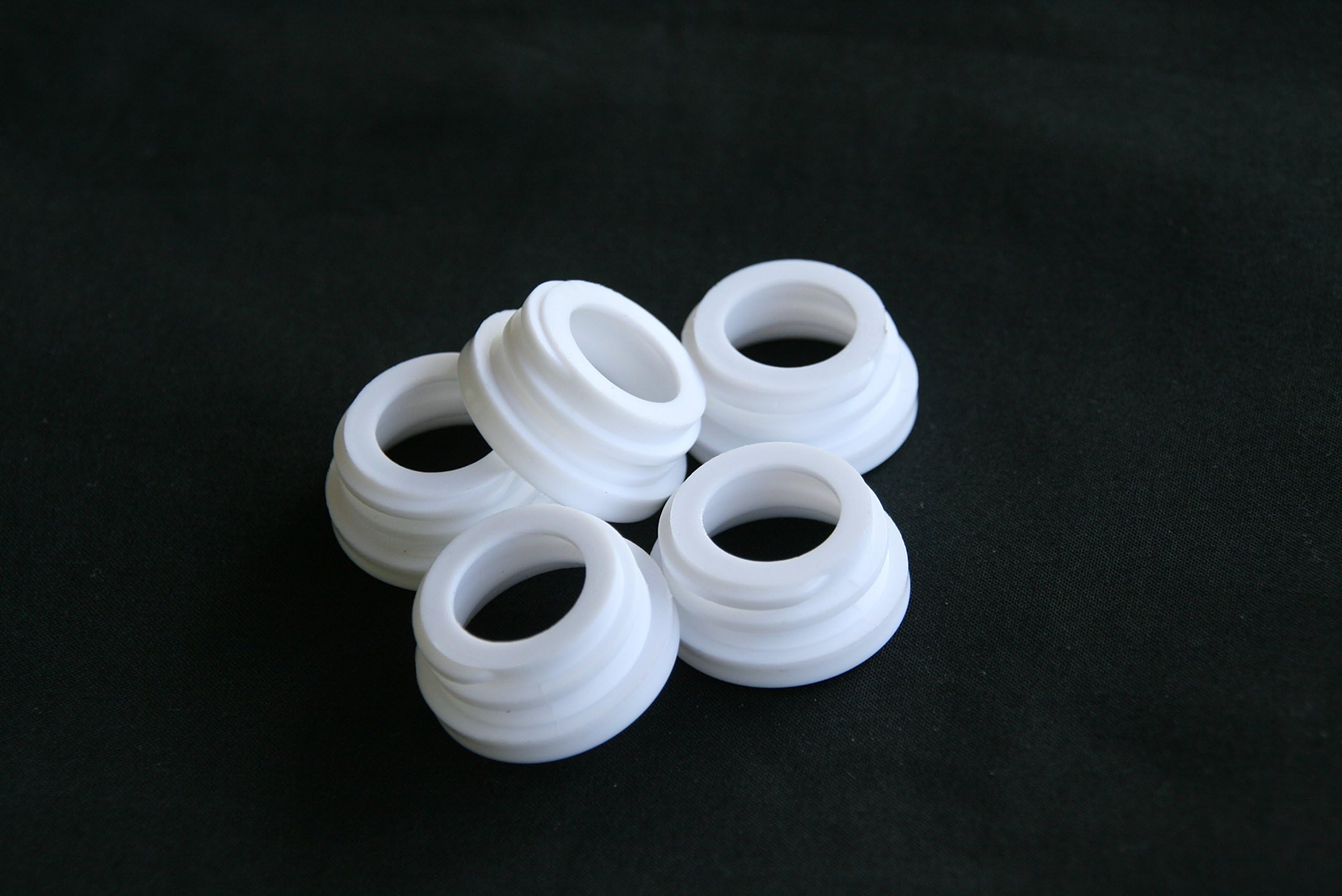 Threaded Collar Rings for Your Mason Jar Soap Dispensers or Other DIY Craft Projects - 12ct