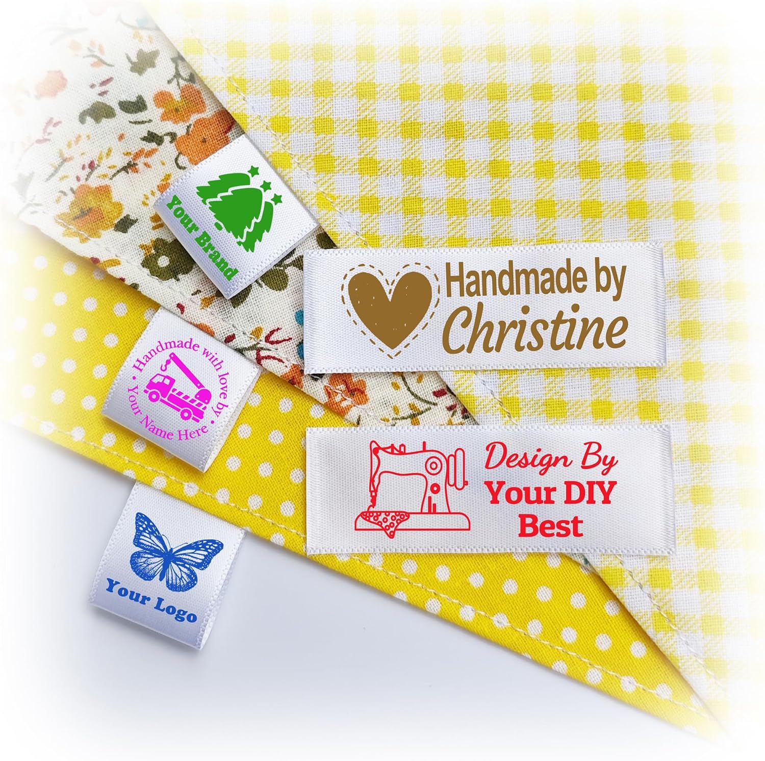 Custom Name Patch Personalized Tag - for Backpacks, Uniforms, Jackets, Hats, Costumes and More