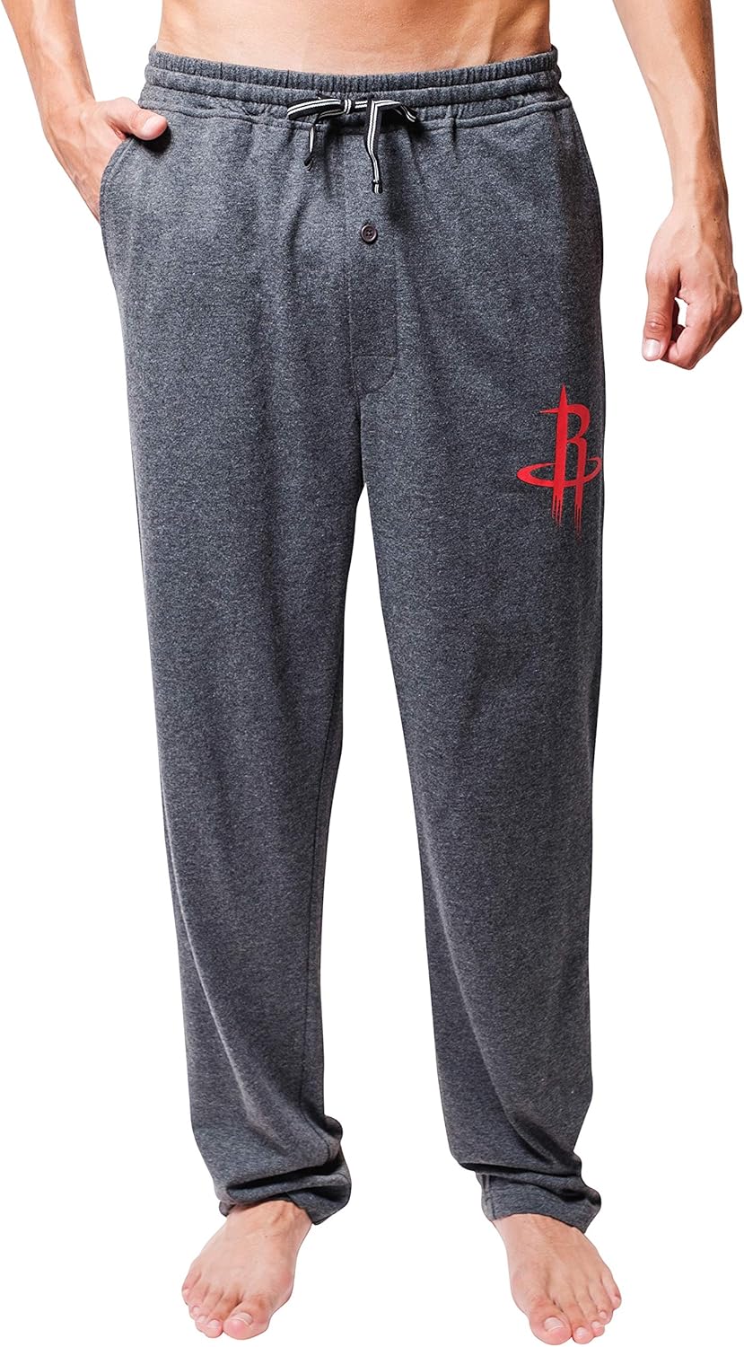 Ultra Game Men NBA Official Sleepwear Super Soft Pajama Loungewear Pants