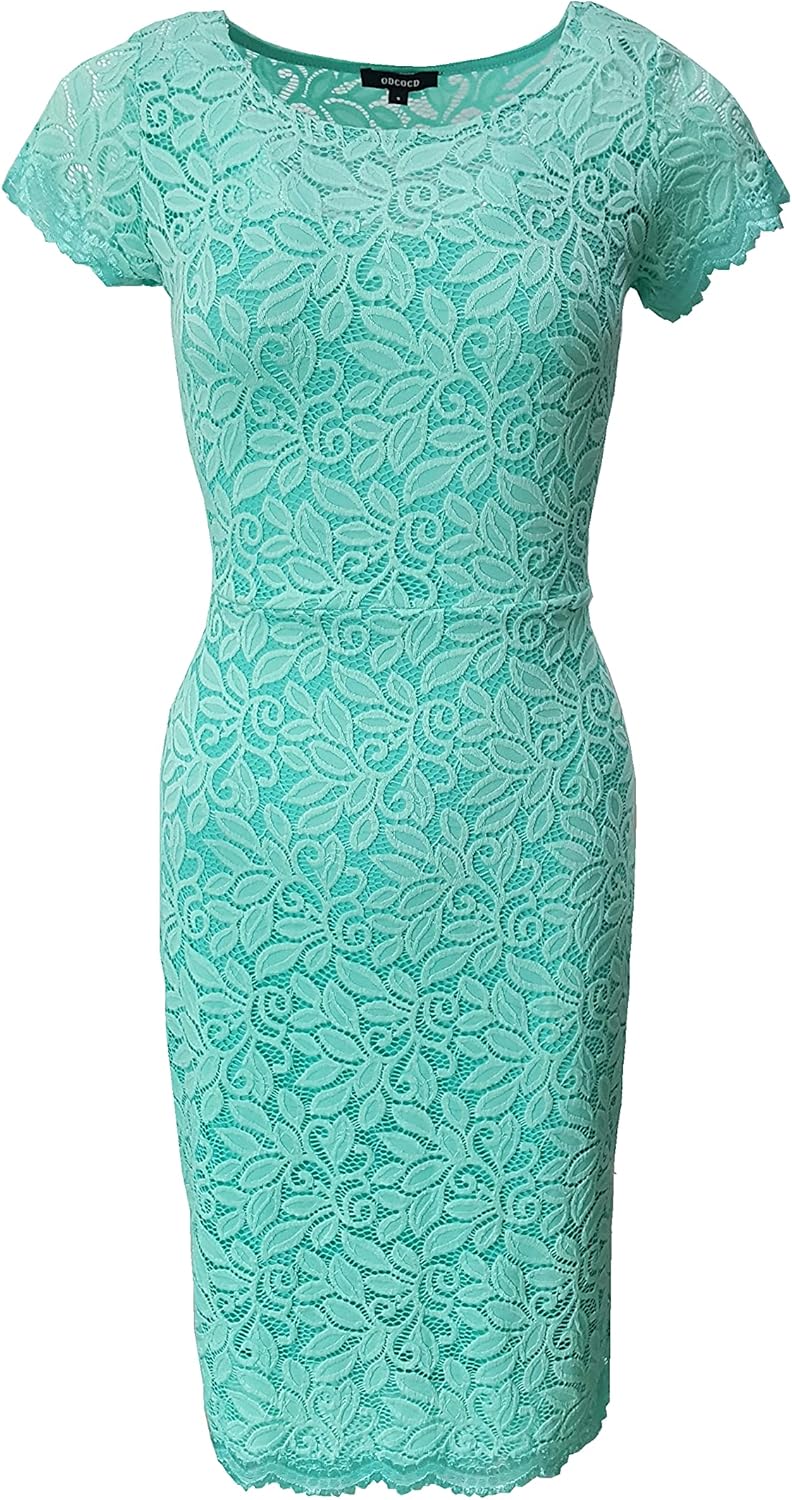 ODCOCD Women's Lace Dress/Cocktail Party Dress/Wedding Guest & Bridesmaid Dresses - Image 5