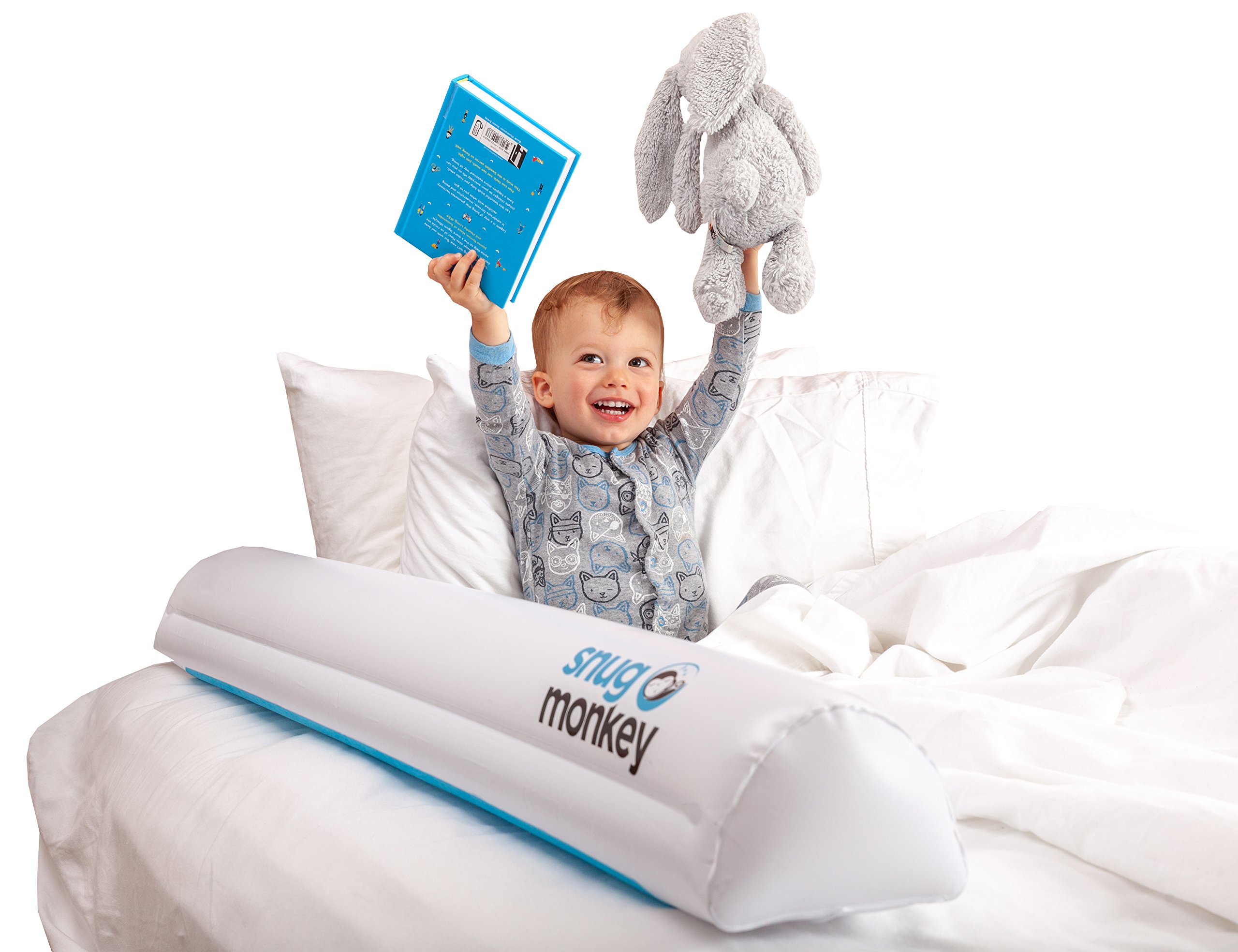 Buy Snug Monkey Inflatable Bed Rails, Bed Bumpers for Toddlers, Kids