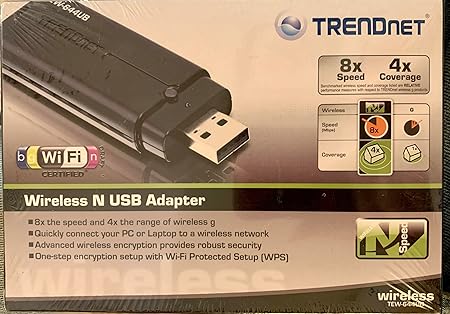 TRENDnet Wireless N USB Adapter TEW-644UB