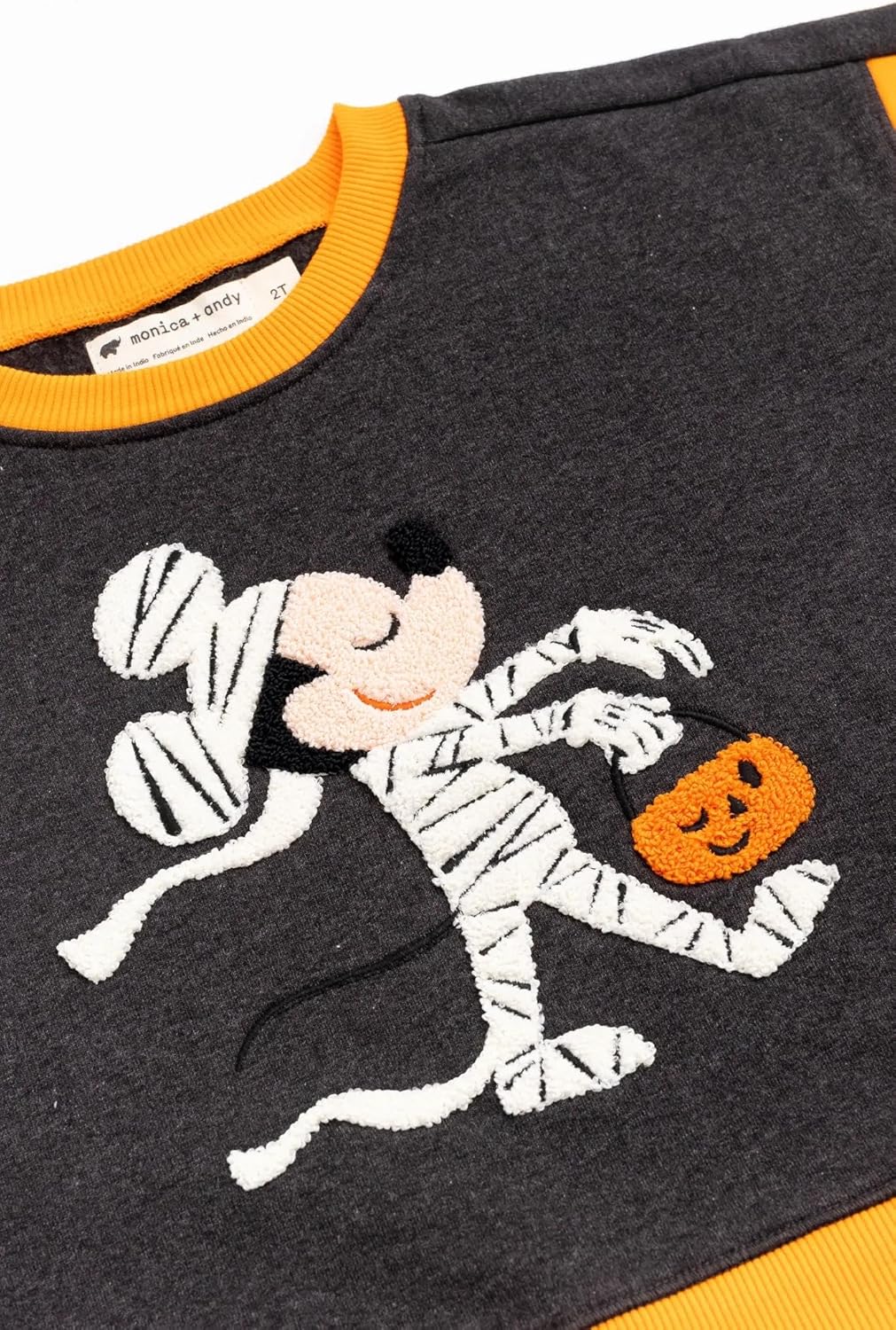 monica + andy Sporty Sweatshirt, 100% Organic Clothes for Girls & Boys,Sizes For Kids, Toddler & Infant - Image 6