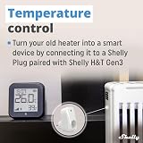 Shelly H&T Gen3 Black | Wi-Fi Smart Temperature & Humidity Sensor | Remote Control & Monitoring | Smart Scenes | Notification Alerts | Free Data Storage Export | No Hub Required | Alexa & Google Home - 4