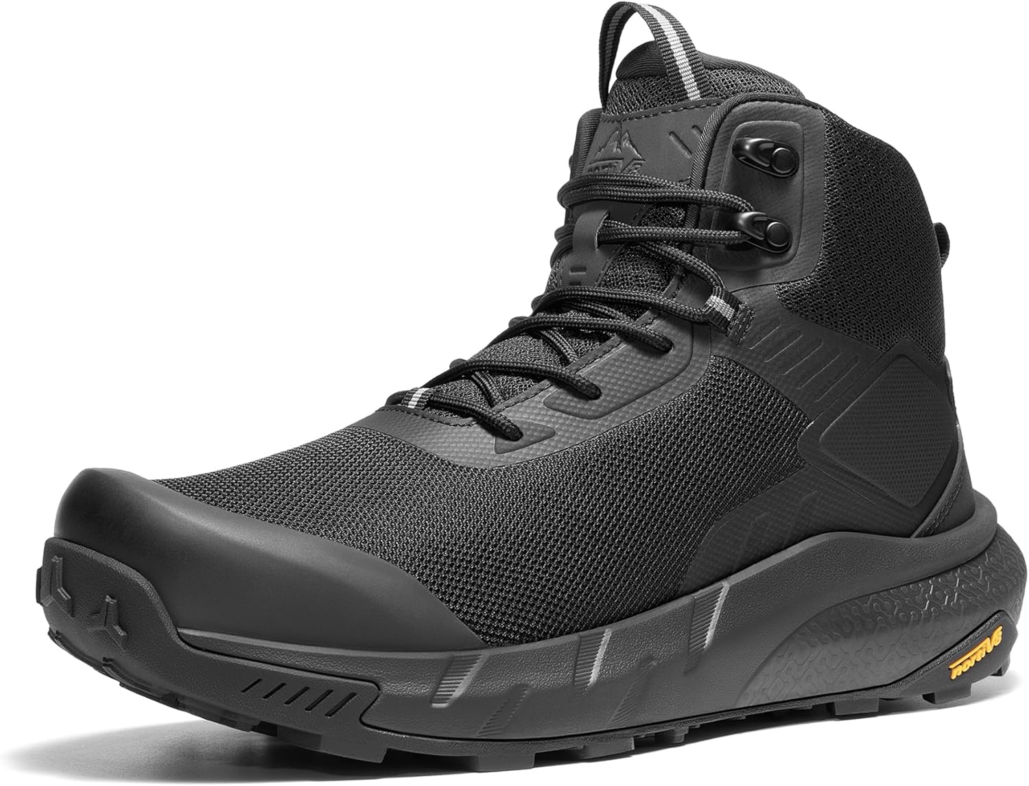 NORTIV 8 Men's Waterproof Military Tactical Work Boots Leather Motorcycle Combat Lightweight Non-Slip Hiking Boots for Men VaporGuard