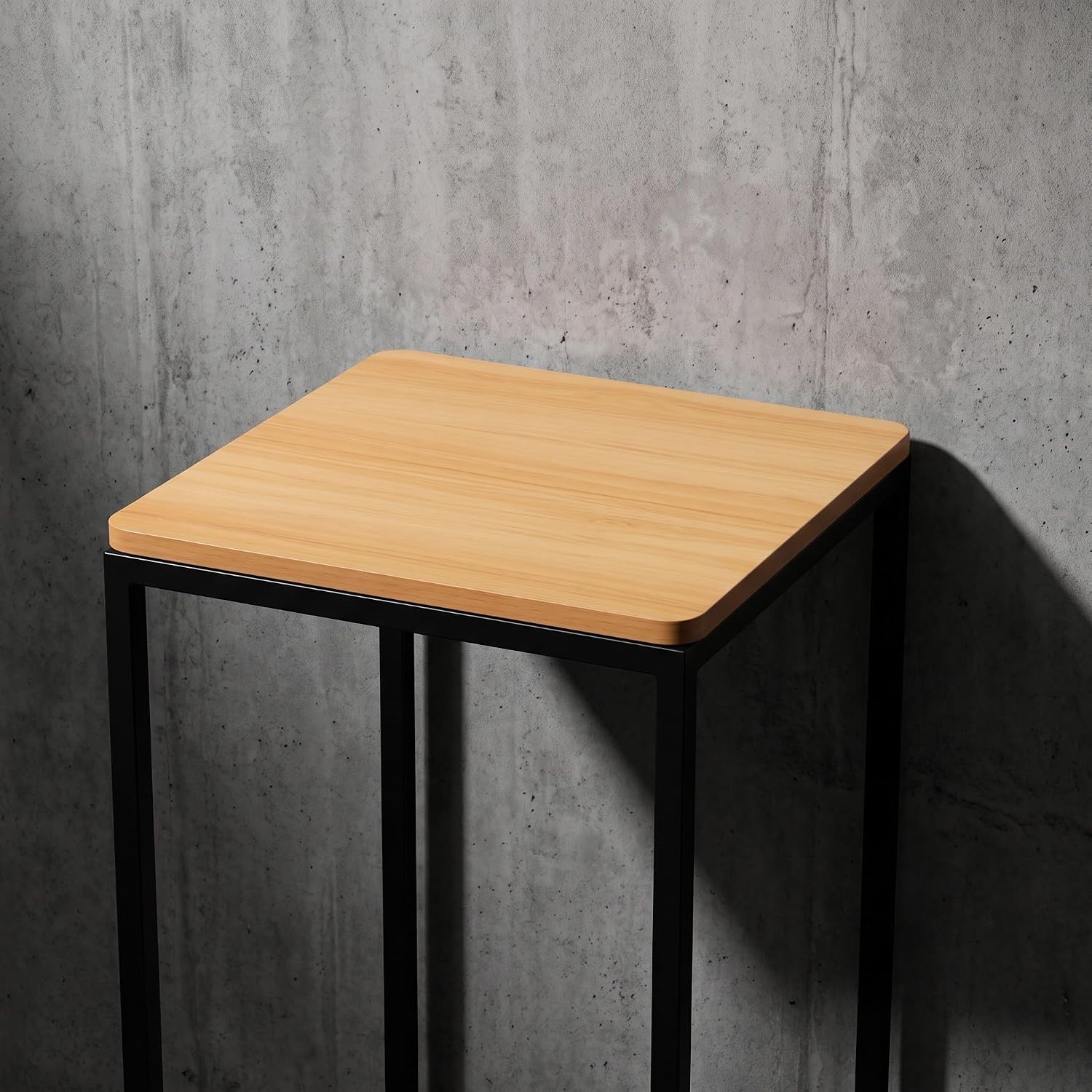 ARTIBETTER Square Table Top Accessory, 15.75'' Brown Dining Coffee Table Top