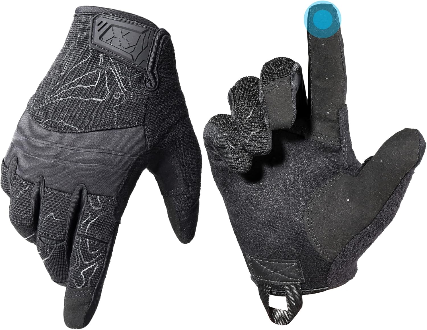 WPTCAL Tactical Airsoft Touch Screen Dexterity Paintball Driving Full Finger Gloves : Sports & Outdoors