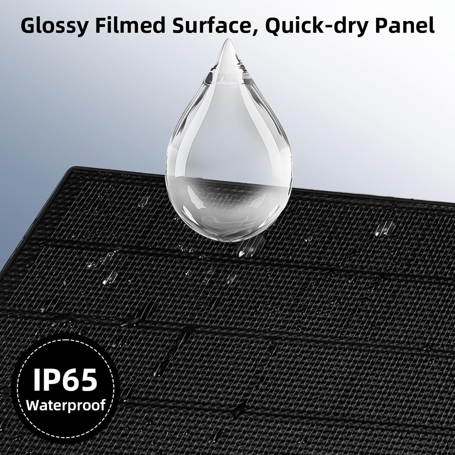 LIYVZ 3W Solar Panel for Blink Outdoor 4/3/XT2 2600mAh Battery, Blink Camera Solar Panel with Rechargeable Battery, 2-Pack