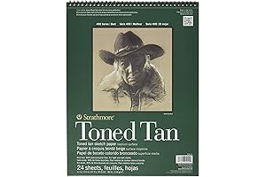 Strathmore 400 Series Toned Tan Sketch Pad: Unleash Your Artistic Vision