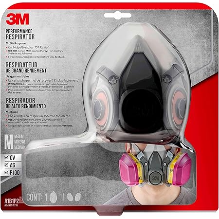 3M Professional Multi-Purpose Respirator, Medium (62023H1-DC)