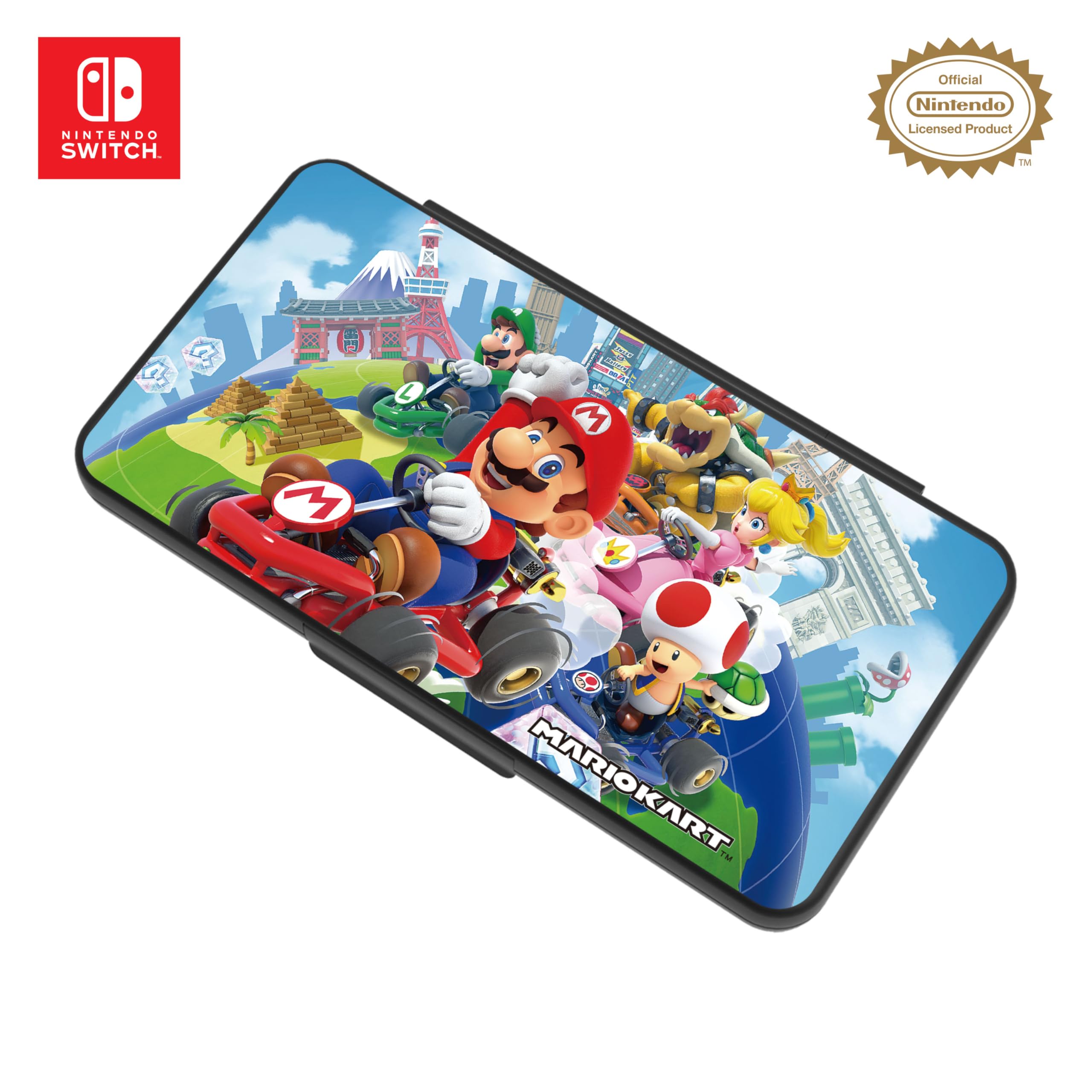 Nintendo Switch 本体 ＋ SDXC256GBカード ＋ケース RDS Nintendo Switch Game Card Case - Mario Kart - Holds 24 Game
