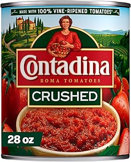 Contadina Roma Style Crushed Canned Tomatoes, 28 Ounce