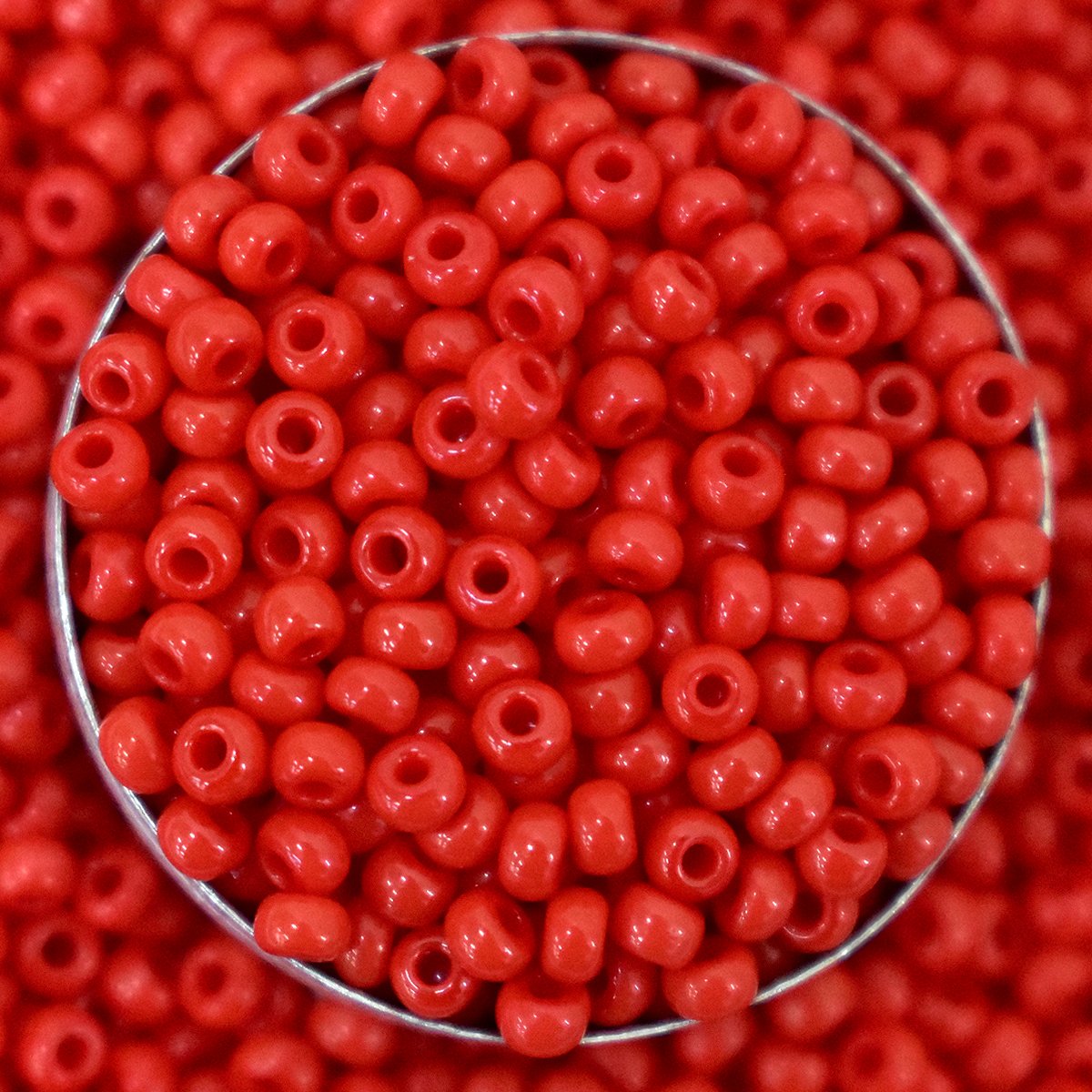 Embroiderymaterial 8/0 Tomato Color Beads for Jewellery Making, Craft, Bracelet Making, Embroidery Work, Hair Accessories, Hair Band Making, Bag Making etc. (100 Gram, 3MM) (B07CRHNY8Q) Amazon Price History, Amazon Price Tracker