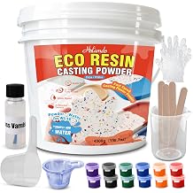 Eco Resin Casting Powder 4500g- Water Activated Plaster of Paris Powder