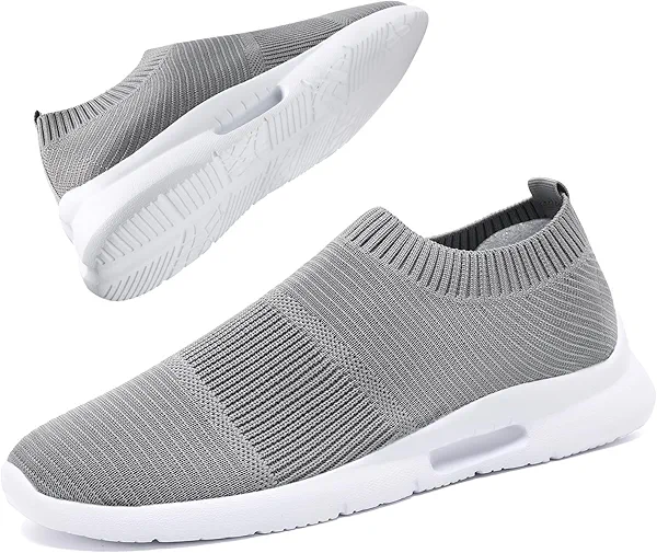 RJYWGS Running Shoes for Men Womens Walking Tennis Gym Sneakers Slip On Comfortable Lightweight Athletic Workout Fashion Sports Shoes
