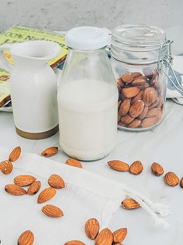 Miniatura 5 de P&F Bolsa de leche de cáñamo reutilizable | Todo natural | No más microplásticos y químicos tóxicos | Mejor que el algodón | Colador súper saludable