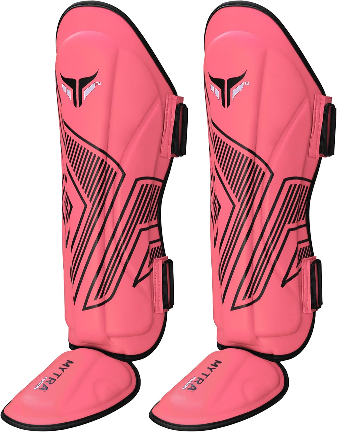 Mytra Fusion Adult Shin Pad, Shin Protector, Shin Guard for Boxing, MMA, Muay Thai, & Martial Arts Training