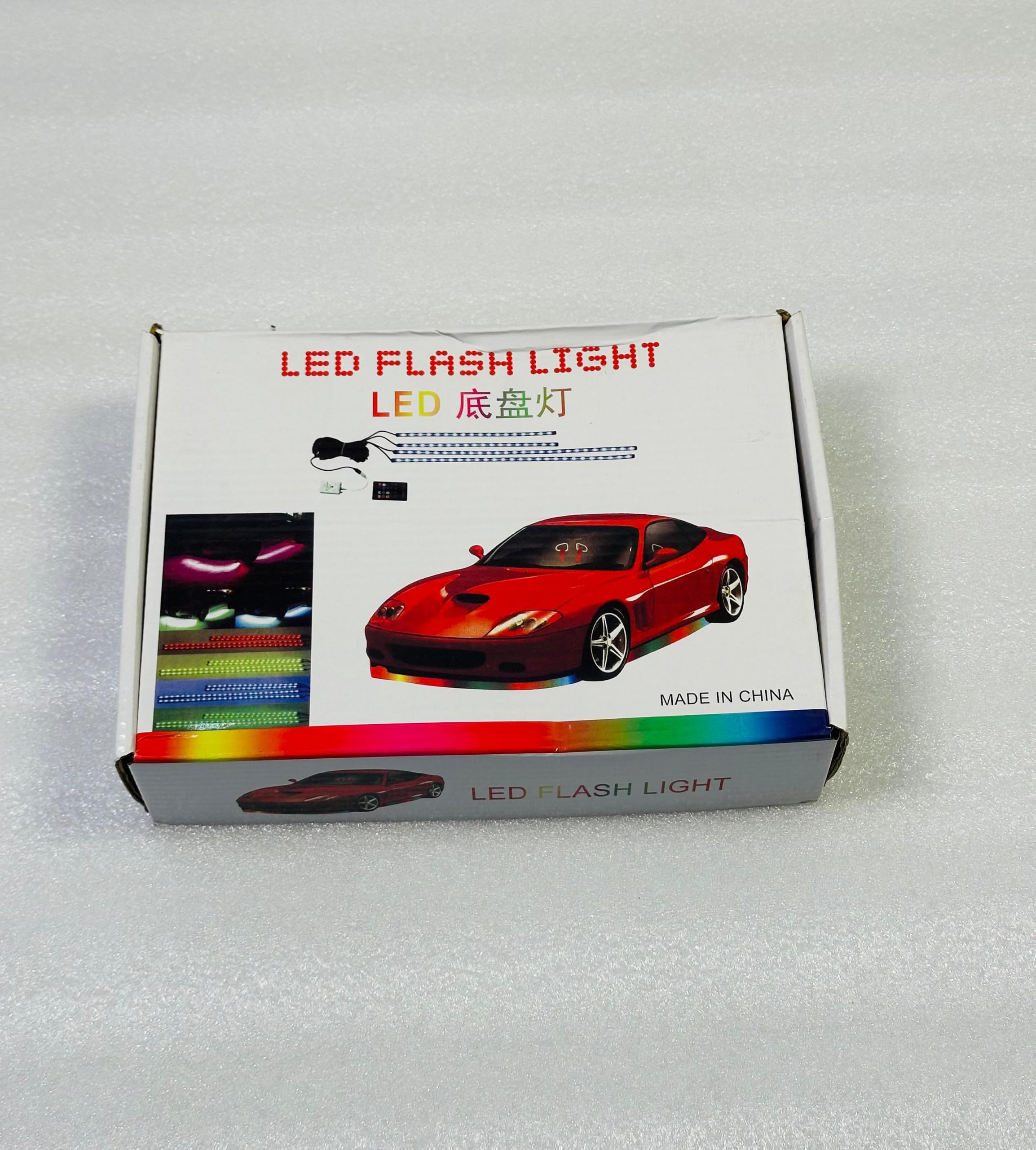 Car Underbody Chassis RGB LED Flash Light, 64 Colours, App Controlled | Bright Illumination, Under Body Fitment, Multi-Colour RGB, Wireless App Control, Universal Car Use-image-38