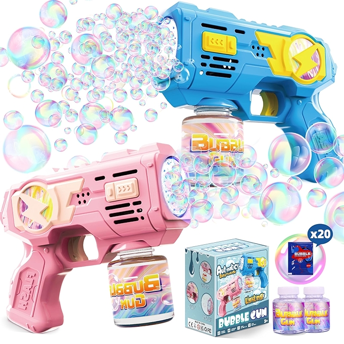 Neoot 儿童泡泡机 自动吹泡泡玩具（适合3-9岁夏日户外派对）