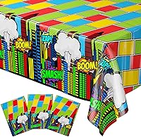 Vista 5 de Manteles para fiestas con diseño espacial. 54 x 108 pulg.