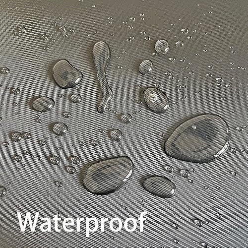 Miniatura 6 de Funda para kayak, resistente al agua, protección UV, para almacenamiento al aire libre, color negro (10.2-11.5FT10.2-11.5 ft)