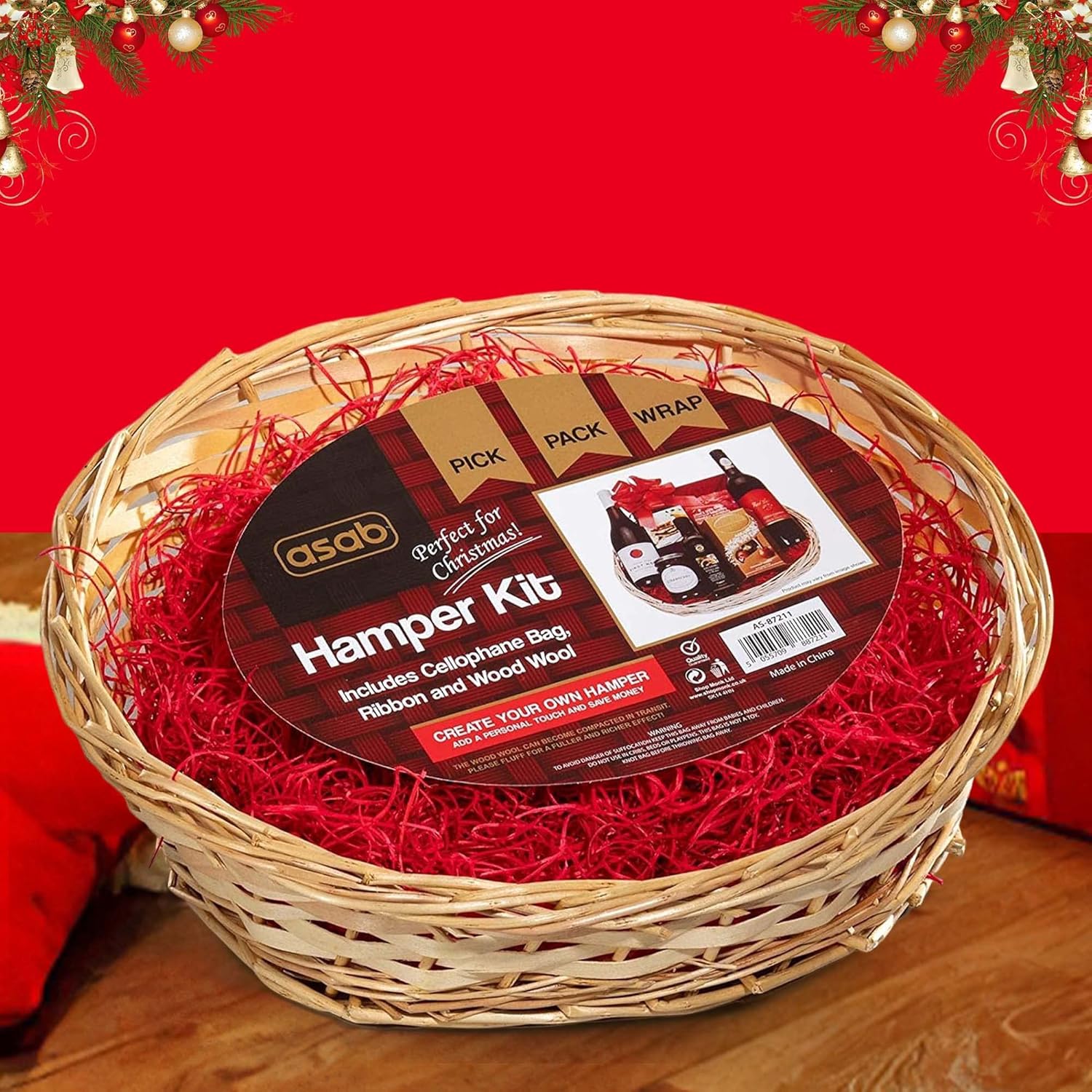 Hamper Basket Gift Hamper Basket Wicker Basket For Christmas Easter