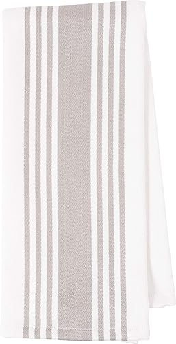 Miniatura 2 de KAF Home - Juego de 4 toallas de cocina con banda central, de 18 x 28 pulgadas, absorbentes, duraderas, suaves y bonitas, perfectas para limpiar y