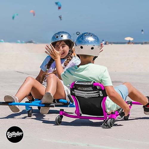 Miniatura 5 de EzyRoller Scooter giratorio para niños y adolescentes, juguete de paseo al aire libre con ruedas giratorias para deriva y giro apretado, hasta 150
