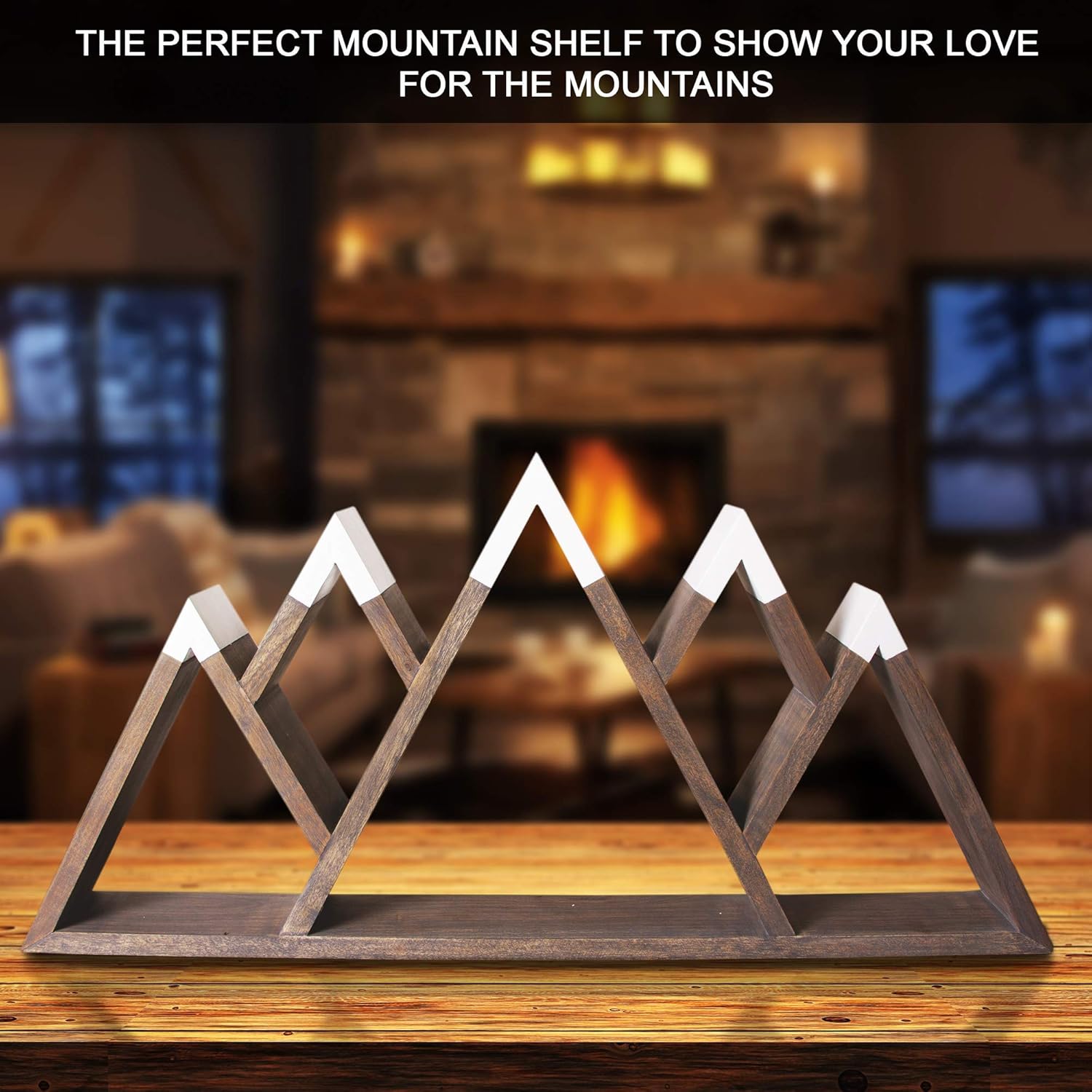 Best Cyber Monday 🔥 Mountainside Imports Floating Mountain Shelf – Large 5 Peaks, 28 Inch Sustainable Acacia Wood (Classic Grey), Rustic Wooden Crystal Shelves for Home & Cabin, Woodland Nursery Wall Decor 70% Off Everything Mountainside Imports Floating Mountain Shelf – Large 5 Peaks, 28 Inch Sustainable Acacia Wood (Classic Grey), Rustic Wooden Crystal Shelves for Home & Cabin, Woodland Nursery Wall Decor