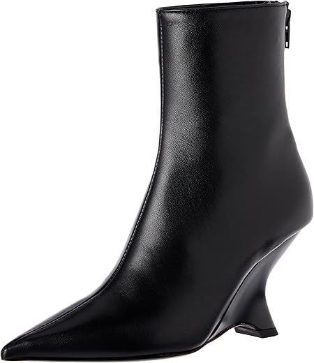 Pinko Damen Beethoven Sandalen aus Leder, Bedruckt Keilsandale