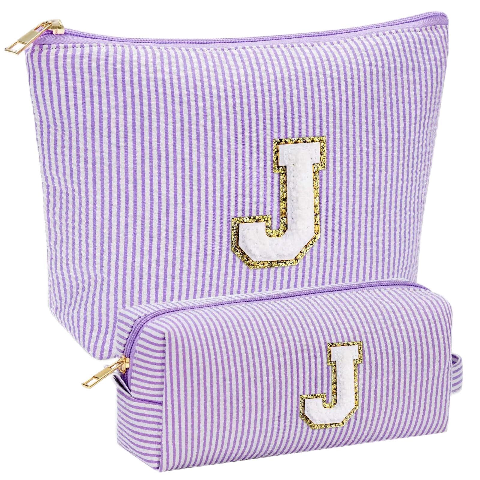 YOOLIFE Geschenk Mädchen Damen - Kosmetiktasche Damen Reise Make up Tasche Schminktasche Mädchen mit Buchstaben, Geburtstagsgeschenk für Frauen Teenager Mädchen Freundin Schwester Mama