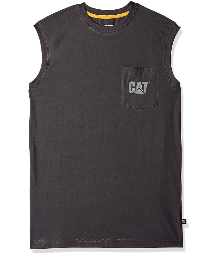 Caterpillar Erpillar Men's Trademark Sleeveless T-Shirt INTERNATIONAL SHIPPING