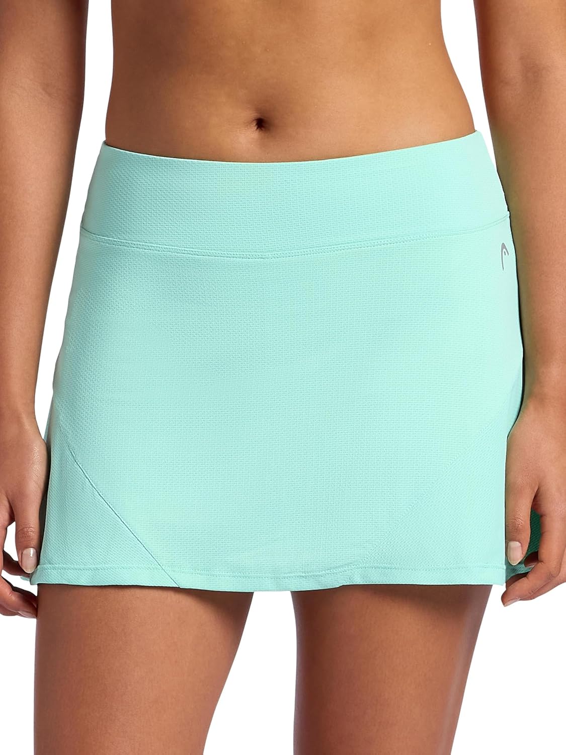 Head Womens Half Swing Mesh Skort, Relaxed Fit, 13” Inseam, Built-in Compression Shorts with Pockets