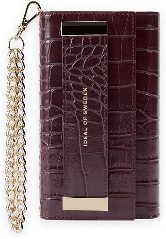 iDeal Of Sweden Studio Clutch Wallet Case for Apple iPhone 12 Pro Max - Plum