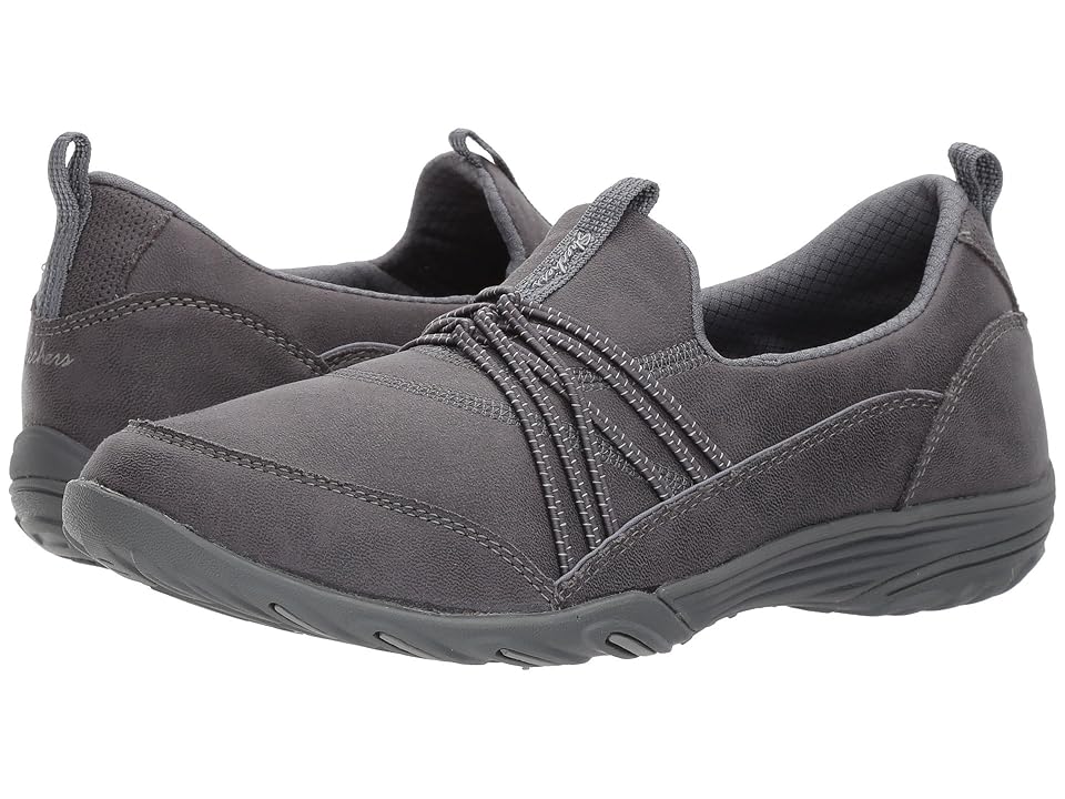 

SKECHERS Empress - Let's Be Real (Charcoal) Women's Slip on Shoes