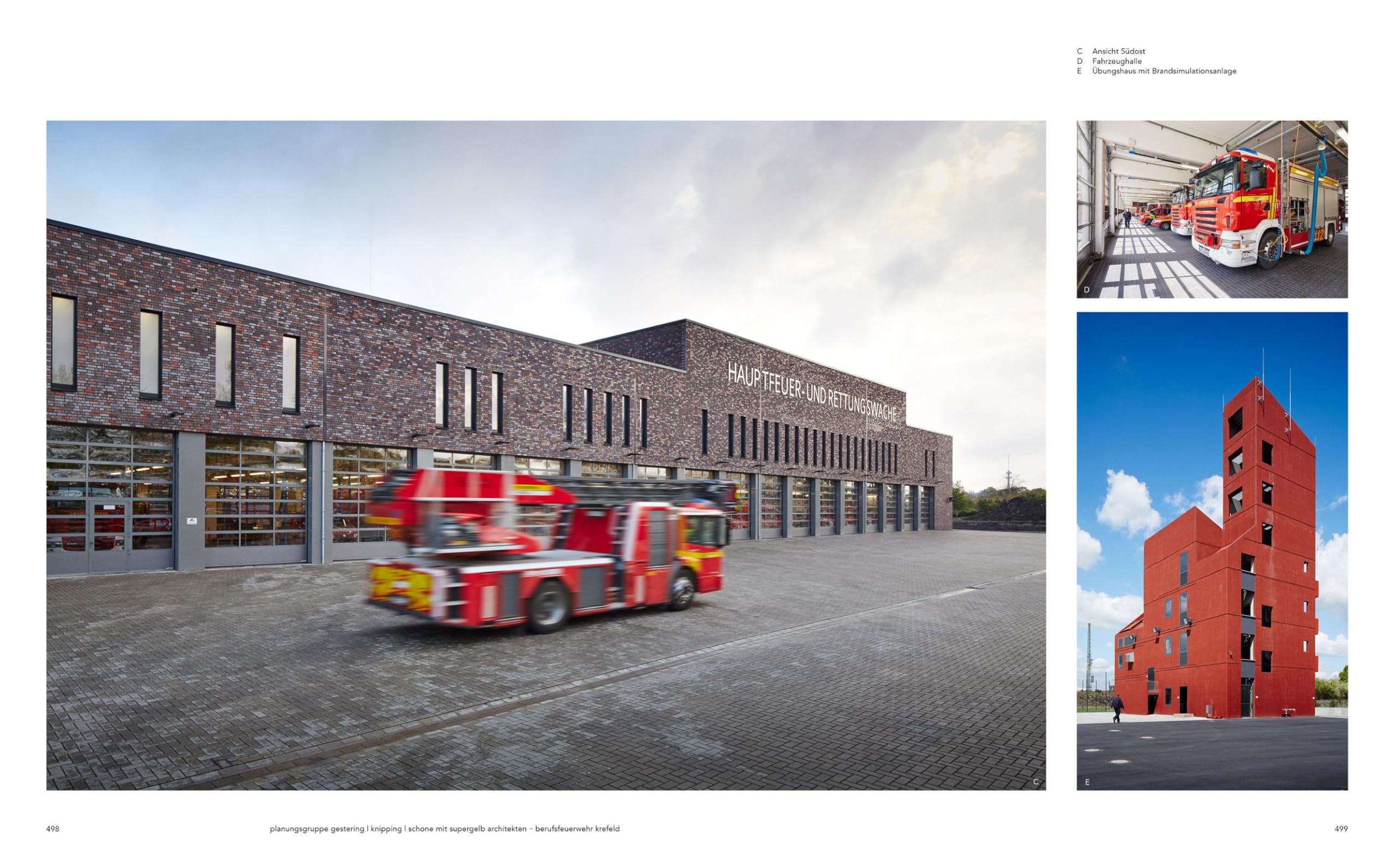 Feuerwehrbauten. Handbuch und Planungshilfe (Handbuch und Planungshilfe/Construction and Design Manual)