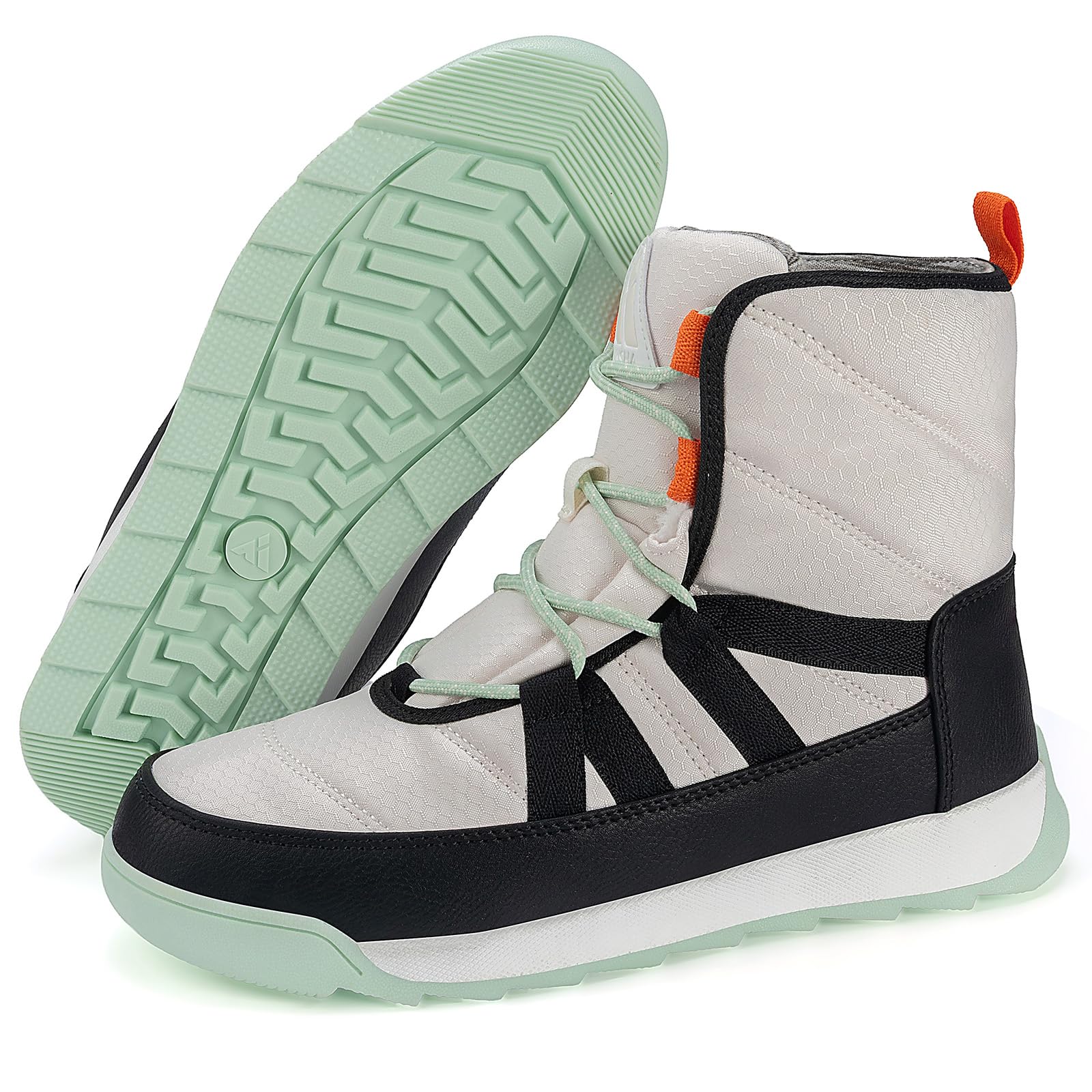 Mishansha Stivali da Neve Donna Antiscivolo Caldi Scarpe Invernali Comfort Gr.36-42