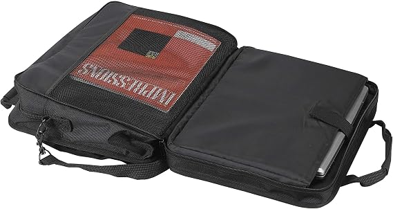 Bellino Scan Express Computer Brief, Black