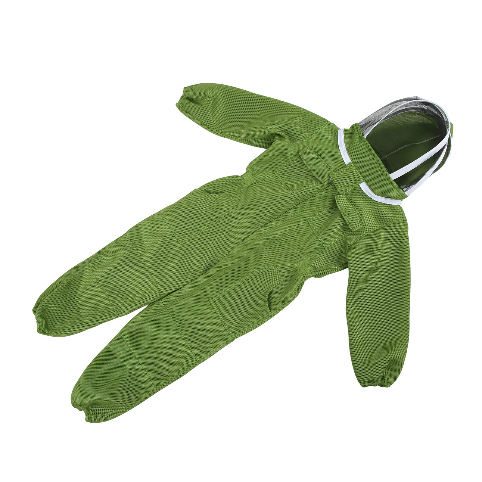 Tuta Apicoltore Anti Calabroni Per Vespe E, Tuta Professionale Traspirante In Tessuto Rete - Protezione Completa Corpo, Cappello Con Velo Staccabile, Per Apicoltori (XXL)