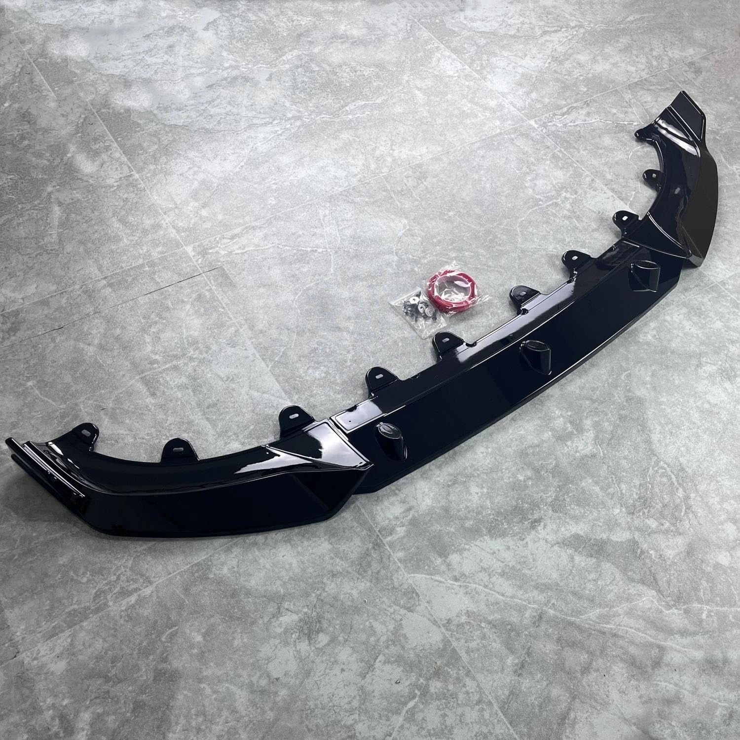 Spoiler paraurti anteriore Per X3 G01 Per XDrive25i Per XDrive30i M40i 2022-2024 – Splitter Sottoparaurti Anteriore Stile MP Nero Lucido