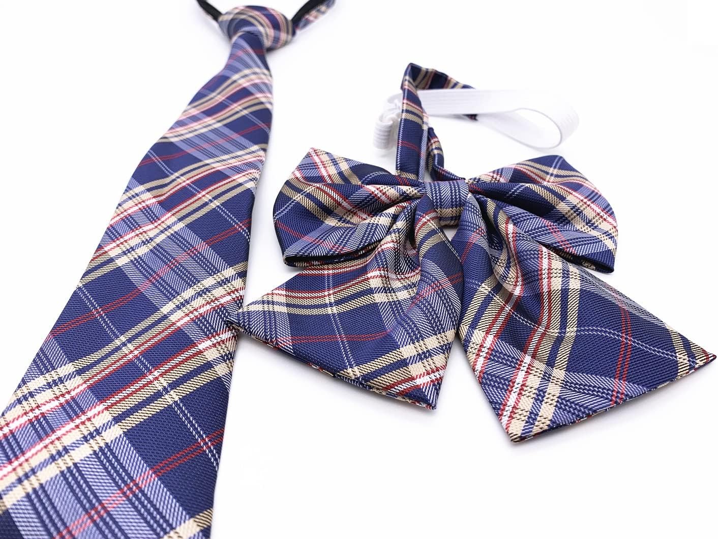 Amazon.co.jp: [KAGAWA] 【2点セット】 スクールリボン ネクタイ女子