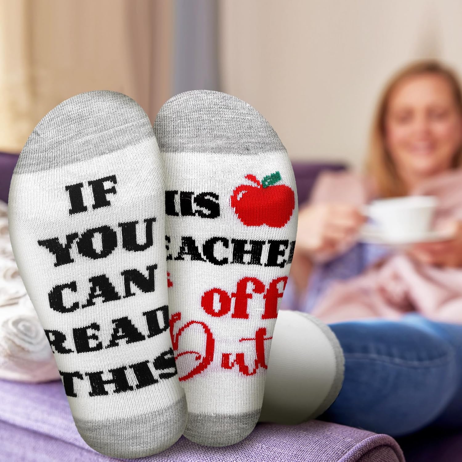 60 Pcs Teacher Appreciation Gifts Set, Teachers Day Gifts Bulk 12 Wine Tumbler 12 Makeup Bags 12 Mini Notepads 12 Socks 12 Keychains Graduation Students Thanks Teacher Gift(Classic)