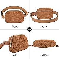 Vista 208 de Riñonera cruzada para mujeres y hombres, bolsa para cinturón para senderismo con correa ajustable, riñonera para correr, entrenamiento, deportes