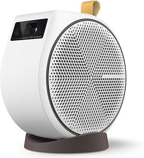 BenQ GV31 Smart Portable LED FHD Projector,Built-in Battery,Excellent Colors 98% REC 709,Upto 100inches Screen Size,135 Projection,16W…