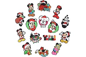 Christmas Croc Pins, Holiday Shoe Decorations