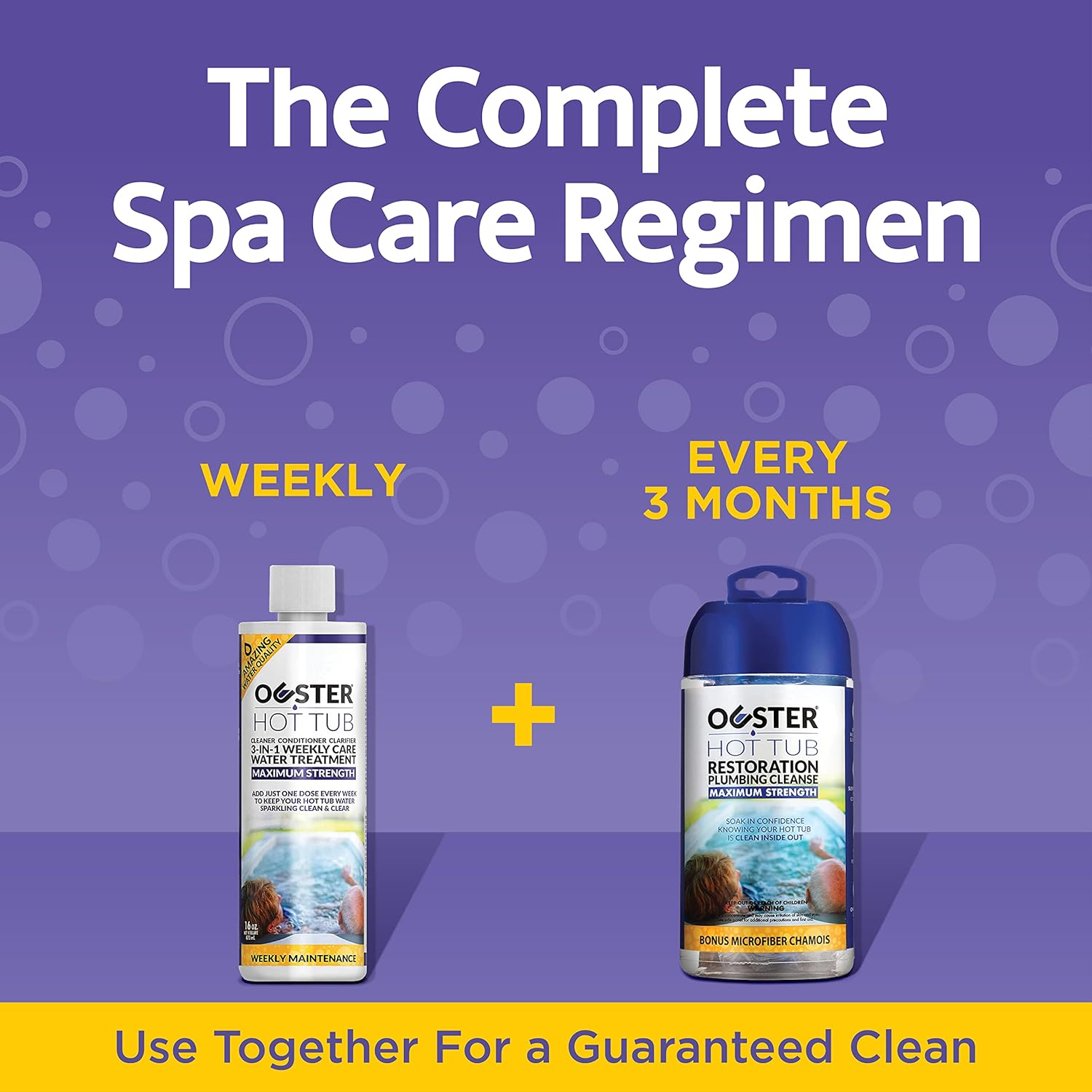 Buy Bio Ouster 3in1 Weekly Hot Tub Cleaner, Conditioner, Clarifier