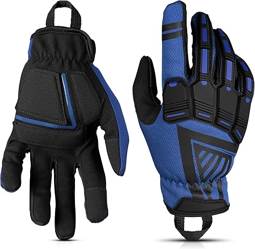 Miniatura 8 de Glove Station Impulse Guard - Guantes tácticos para hombre, guantes para pantalla táctil, ideales para deportes y exteriores, motocicleta y caza